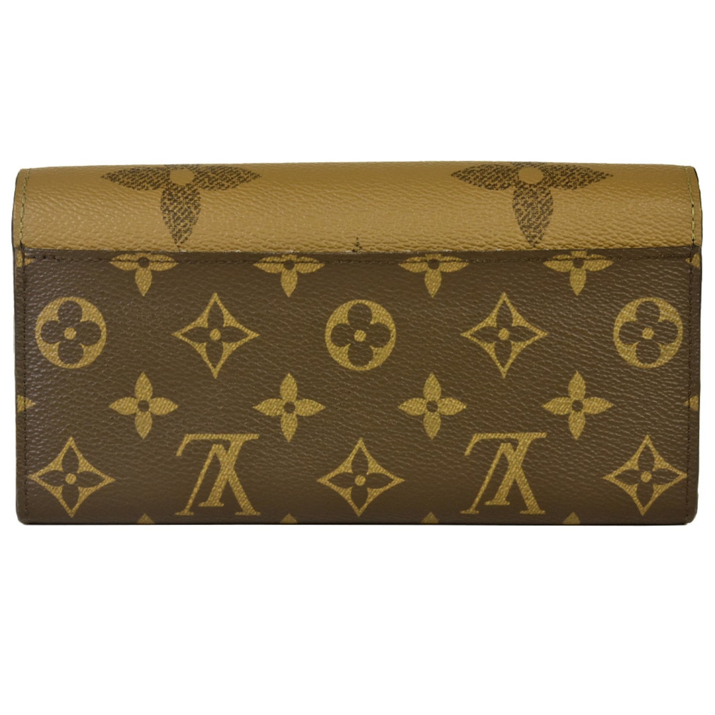 LOUIS VUITTON Portefeuille Sarah Long Wallet Monogram Giant Reverse Canvas M80726