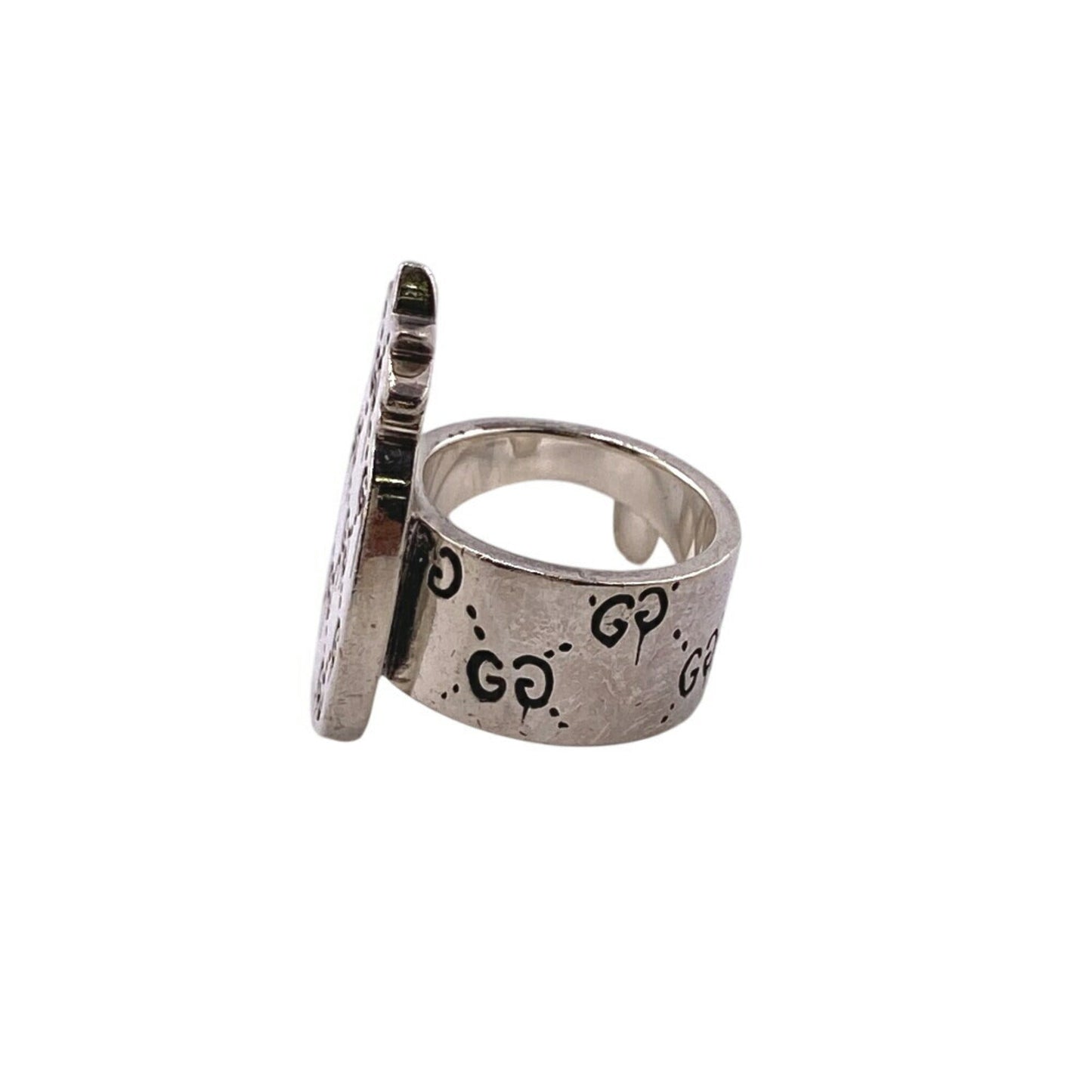Gucci Silver Silver 925 Band Ring