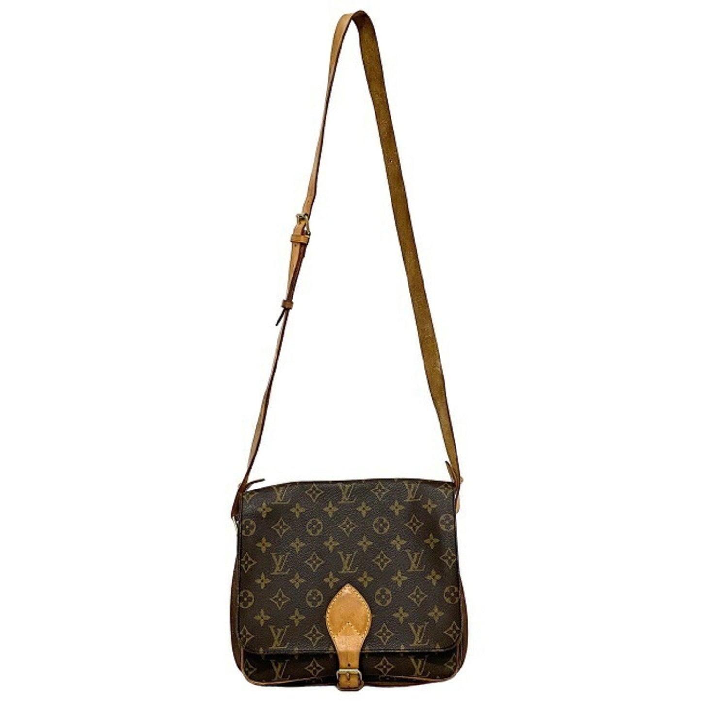 Louis Vuitton Shoulder Bag Cartesier GM Brown Monogram M51252 SL1905 LOUIS VUITTON Flap Women's Nume