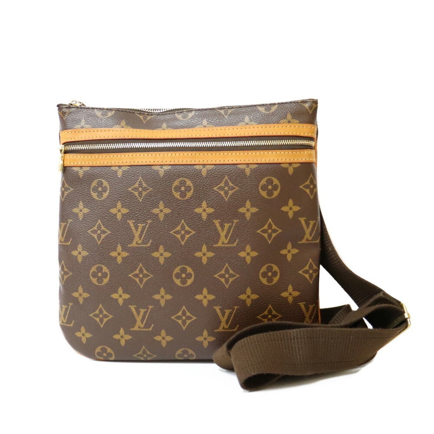 LOUIS VUITTON Shoulder Bag Brown Women's Monogram Canvas