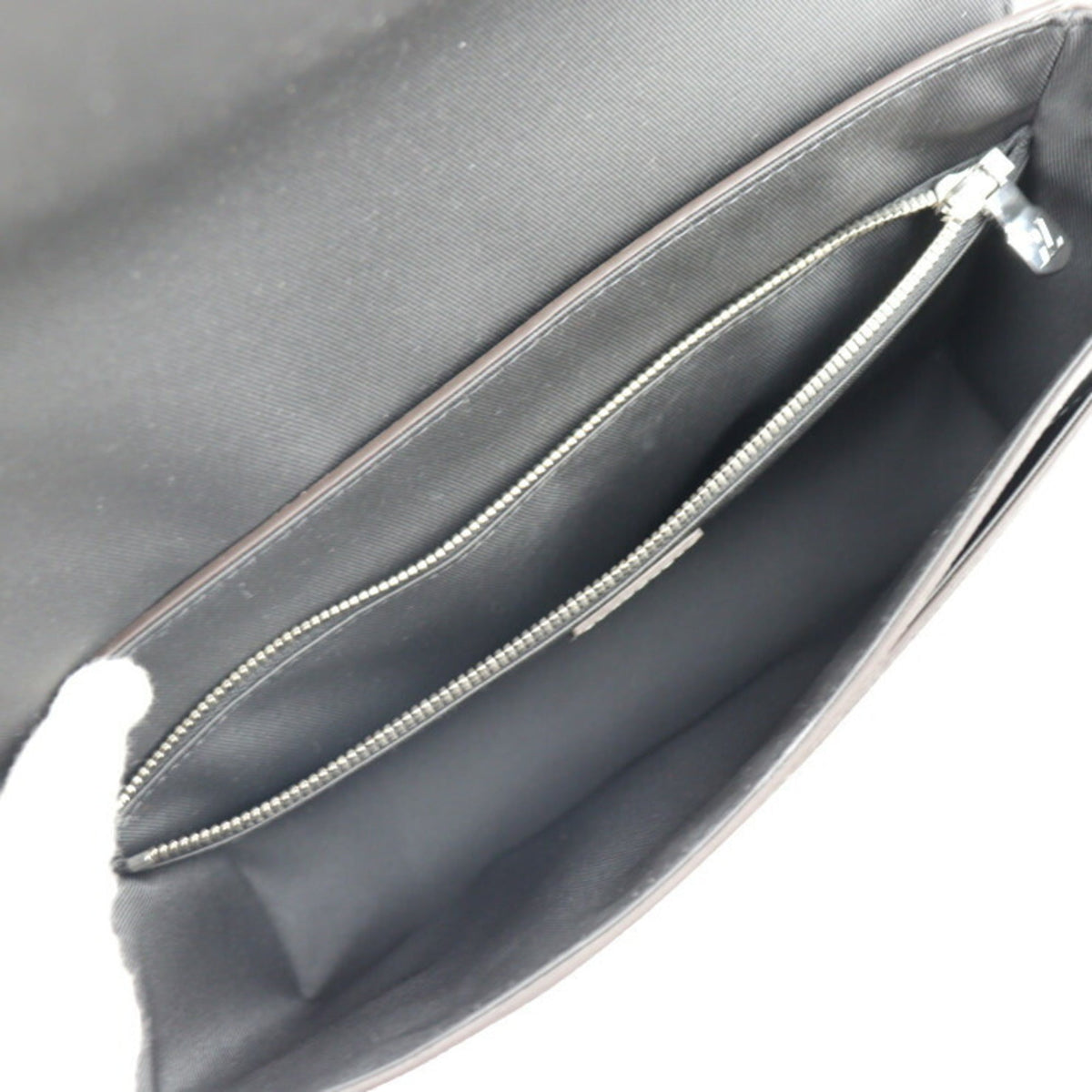 LOUIS VUITTON New Flap Messenger Shoulder Bag M30808 Taiga Gray Silver Hardware 2023 Current Product Vuitton