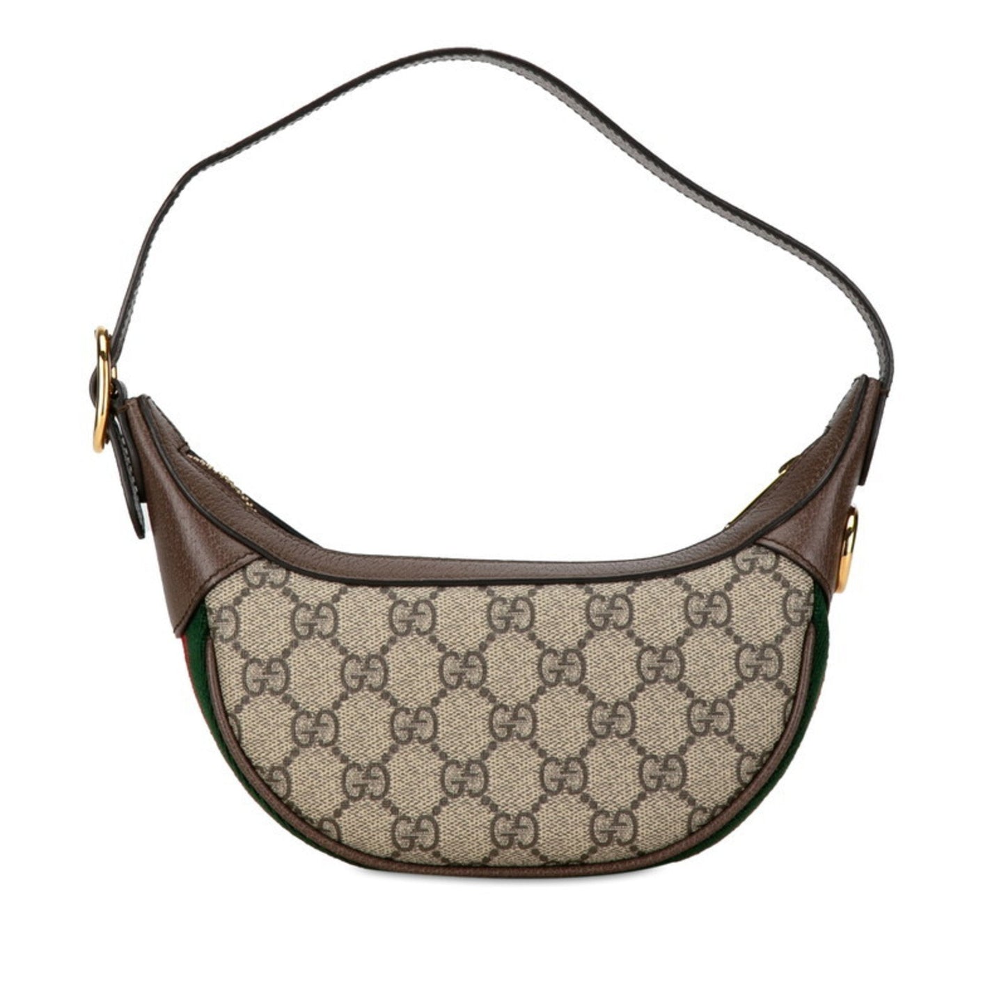 Gucci Beige Brown Pvc Leather Handbag