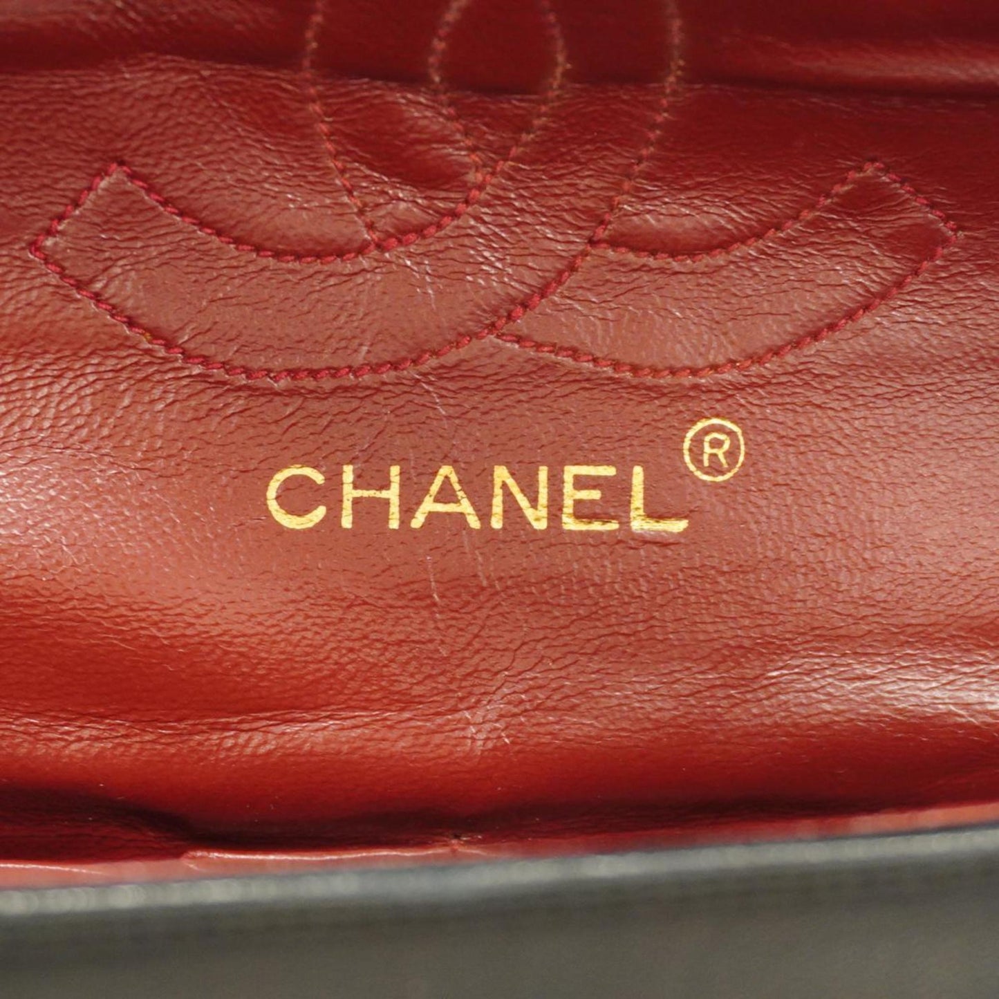 Chanel Shoulder Bag Matelasse W Flap Chain Lambskin Black Women's