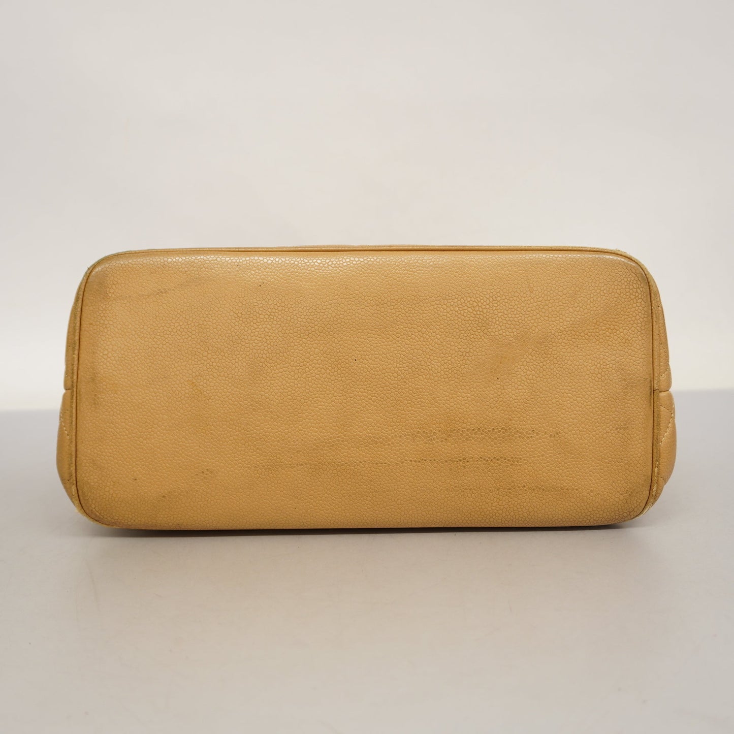 ChanelAuth  Reprint Tote Women's Caviar Leather Tote Bag Beige