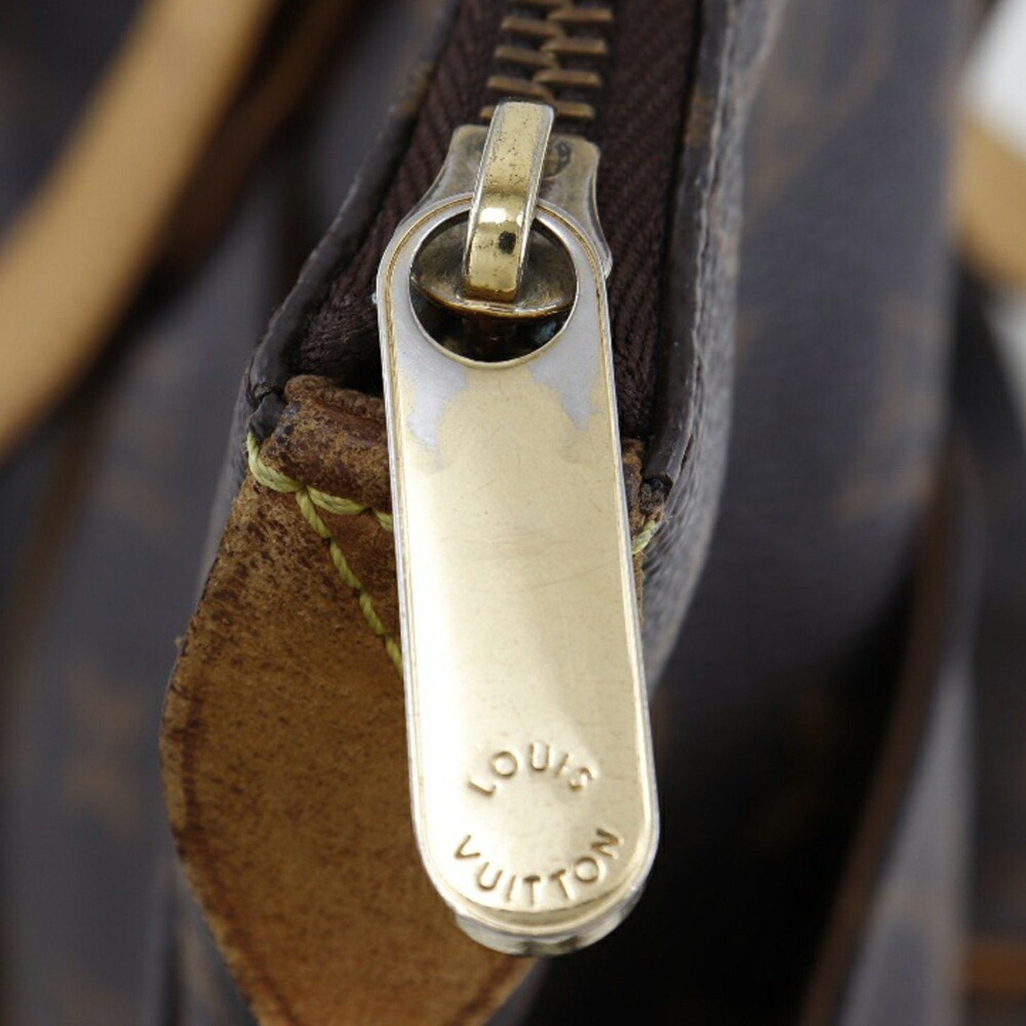 LOUIS VUITTON Totally MM Tote Bag M56689 Monogram Canvas Brown MB3193 Women's