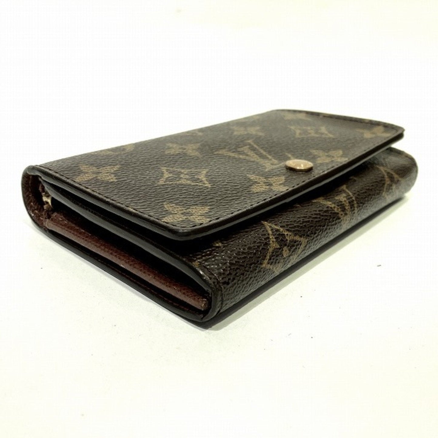 LOUIS VUITTON Monogram Portomone Vietresor M61730 Bifold Wallet Unisex
