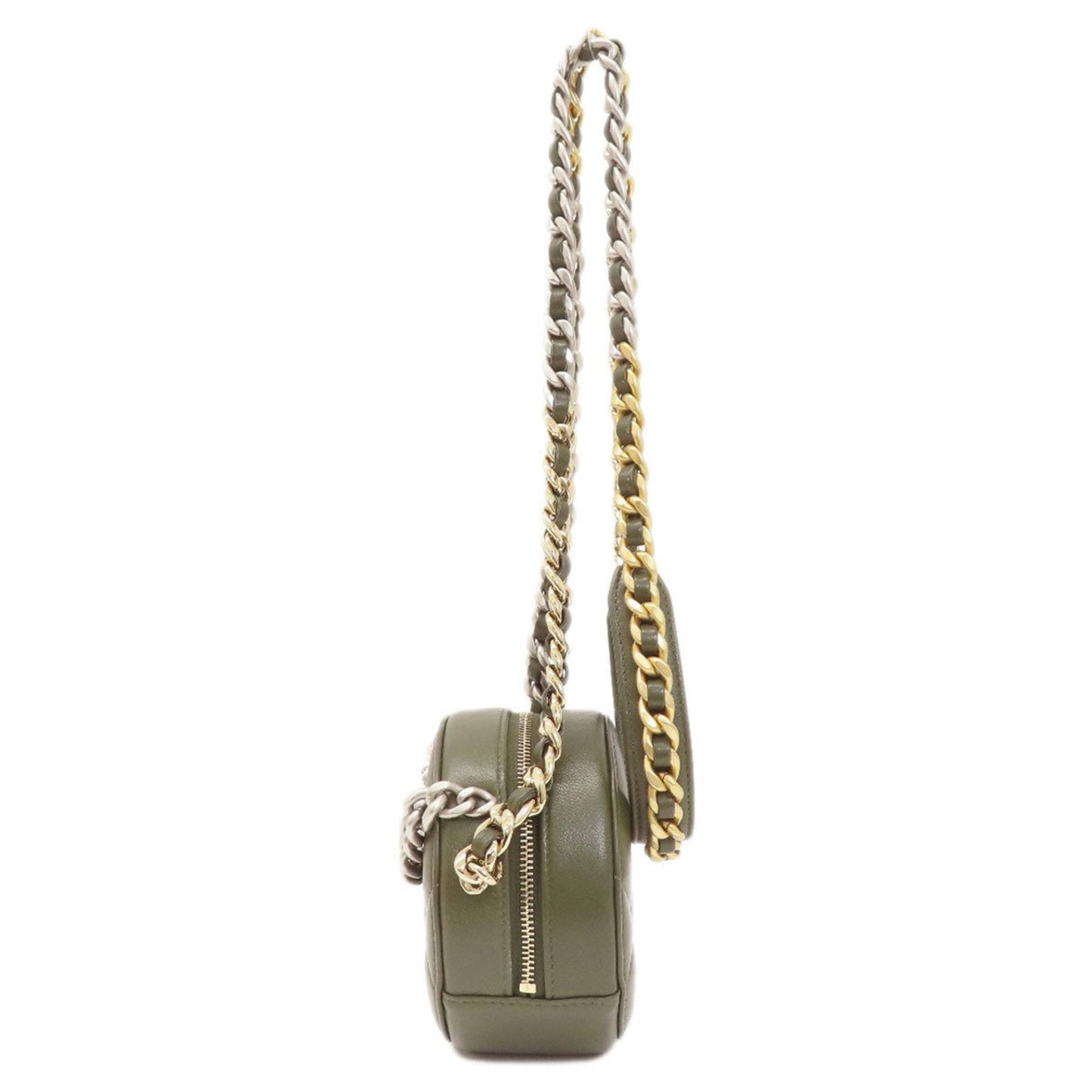 Chanel AP0945 19 Chain Shoulder Coco Mark Bag Lambskin Women's