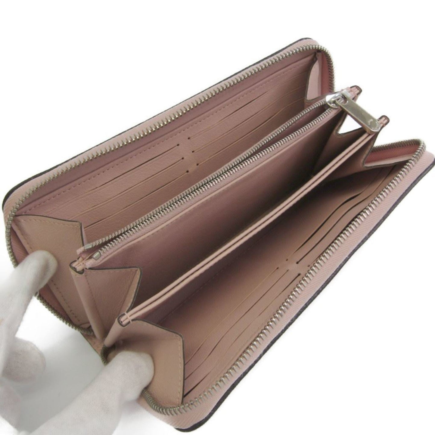 Louis Vuitton Mahina Zippy Wallet M61868 Women's Leather Long Wallet (bi-fold) Magnolia