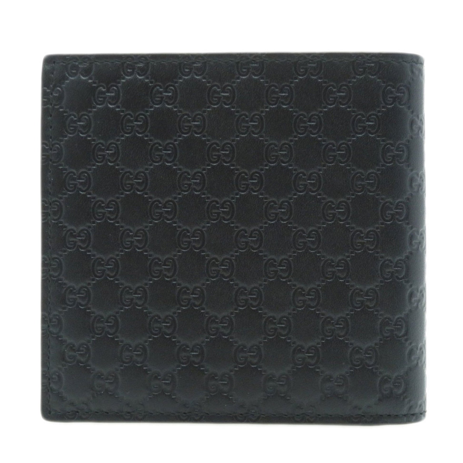 Gucci Black Leather Wallet (Bi-Fold) ()