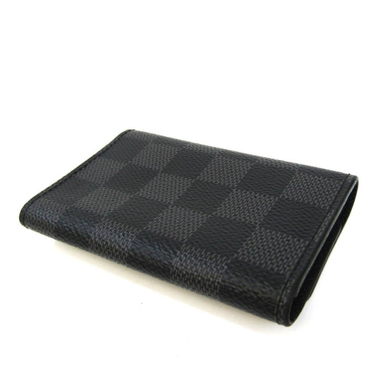 LOUIS VUITTON Damier Graphite Multicles 6 N62662 Men,Women Damier Graphite Key Case Damier Graphite