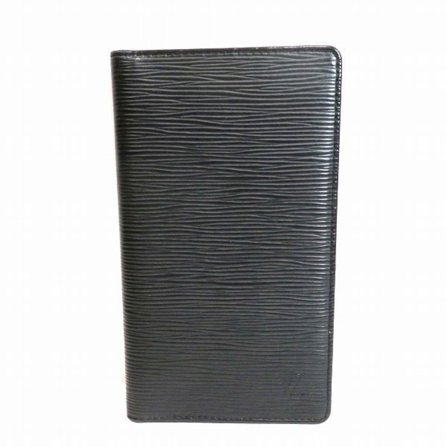 LOUIS VUITTON Epi Portoschekier Cult Credit M63732 Long Wallet Bifold Men's
