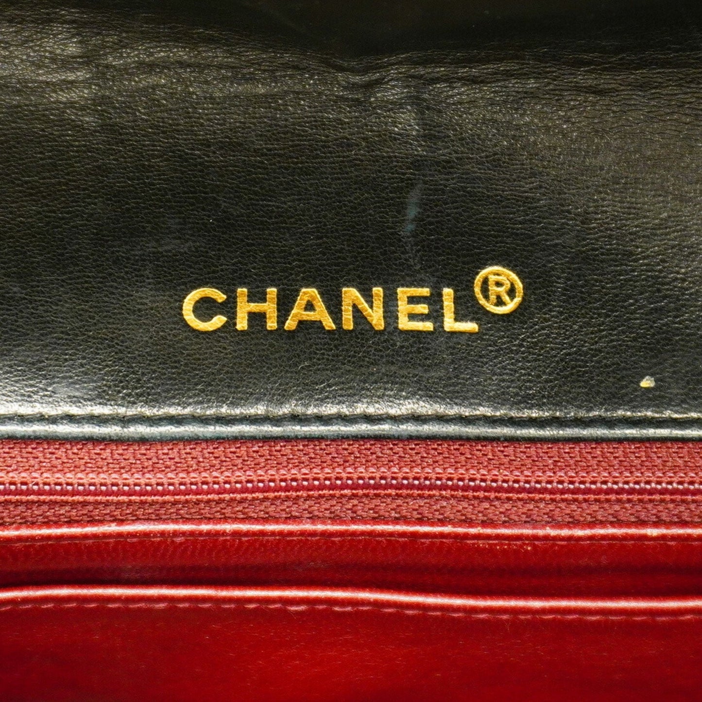 Chanel Shoulder Bag Matelasse Chain Lambskin Black Women's