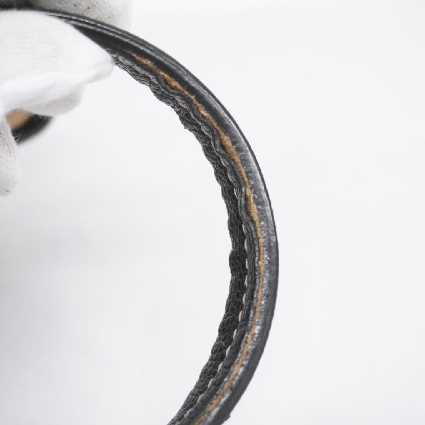 Chanel Tote Bag Central Station Caviar Skin Black Women's