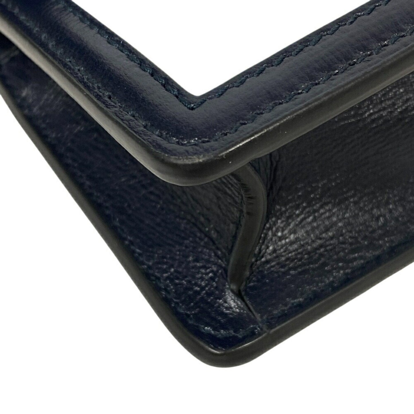 Gucci Blue Wool Leather Shoulder Bag