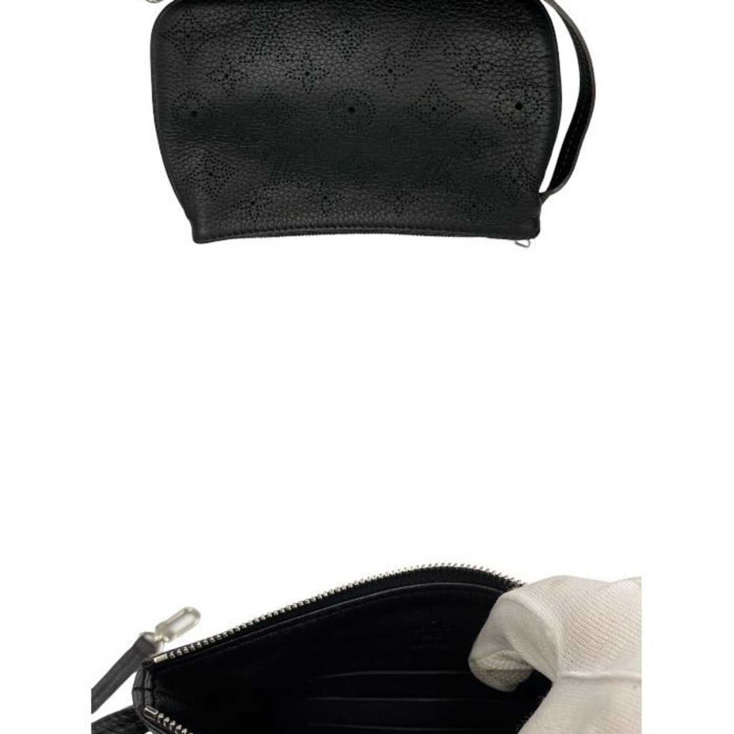 LOUIS VUITTON Selene PM 2WAY Shoulder Bag M94314 Black Brown