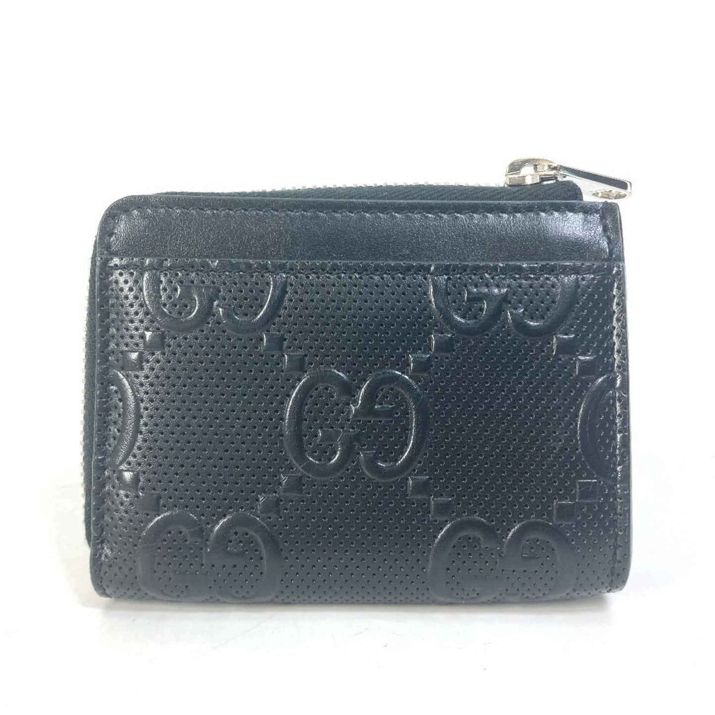 Gucci Black Leather Coin Purse/Coin Case
