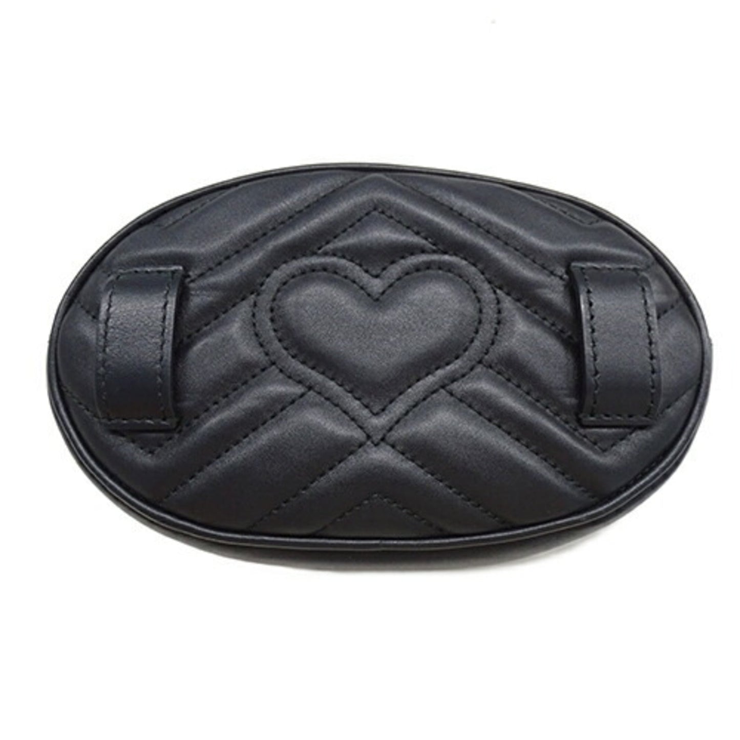 Gucci Black Leather Fanny Pack Sling Bag