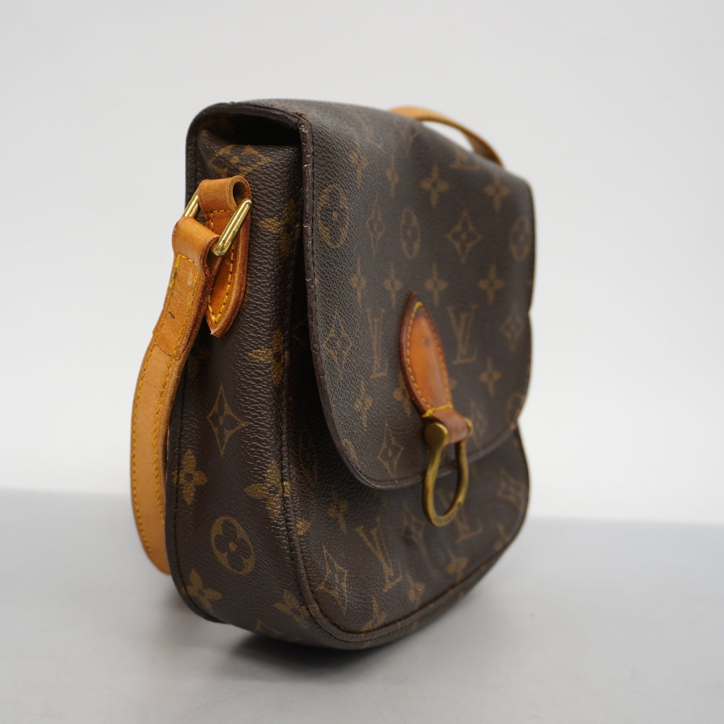 LOUIS VUITTONAuth  Monogram Mini Saint-Cloud M51244 Women's Shoulder Bag
