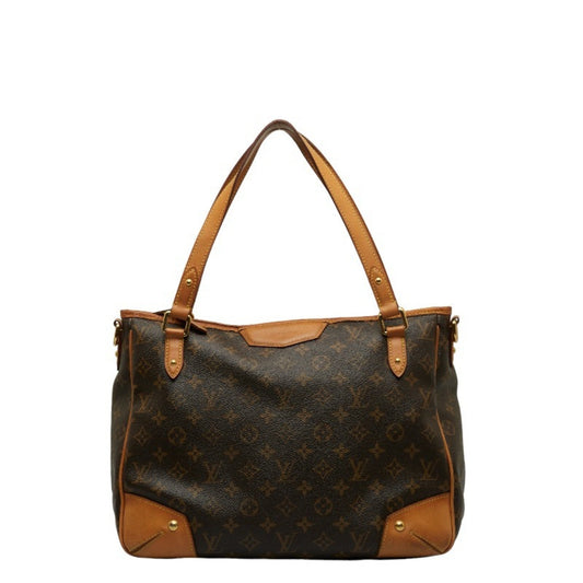 LOUIS VUITTON Monogram Estrella MM Tote Bag Shoulder M41232 Brown PVC Leather Ladies