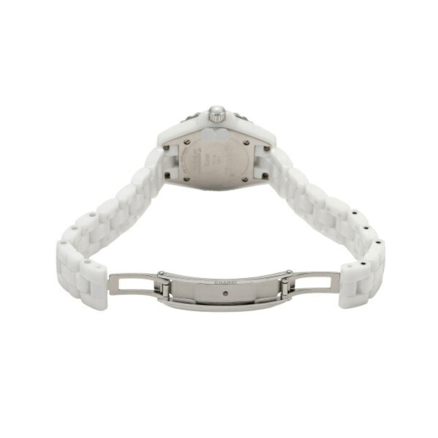 Chanel CHANEL J12 White Phantom World Limited 2000 H3705 Dial Watch Women's