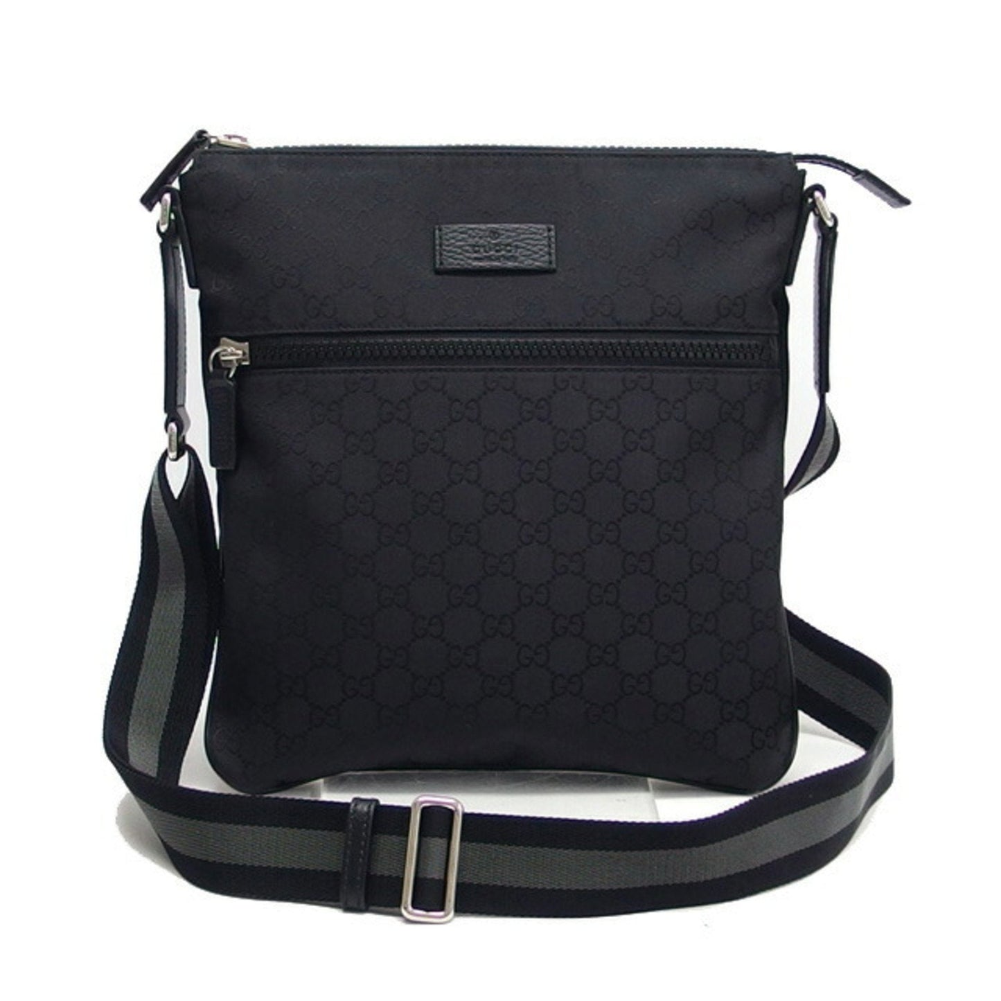 Gucci Black Nylon Shoulder Bag ()