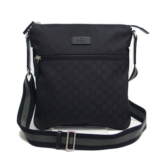 Gucci Black Nylon Shoulder Bag ()
