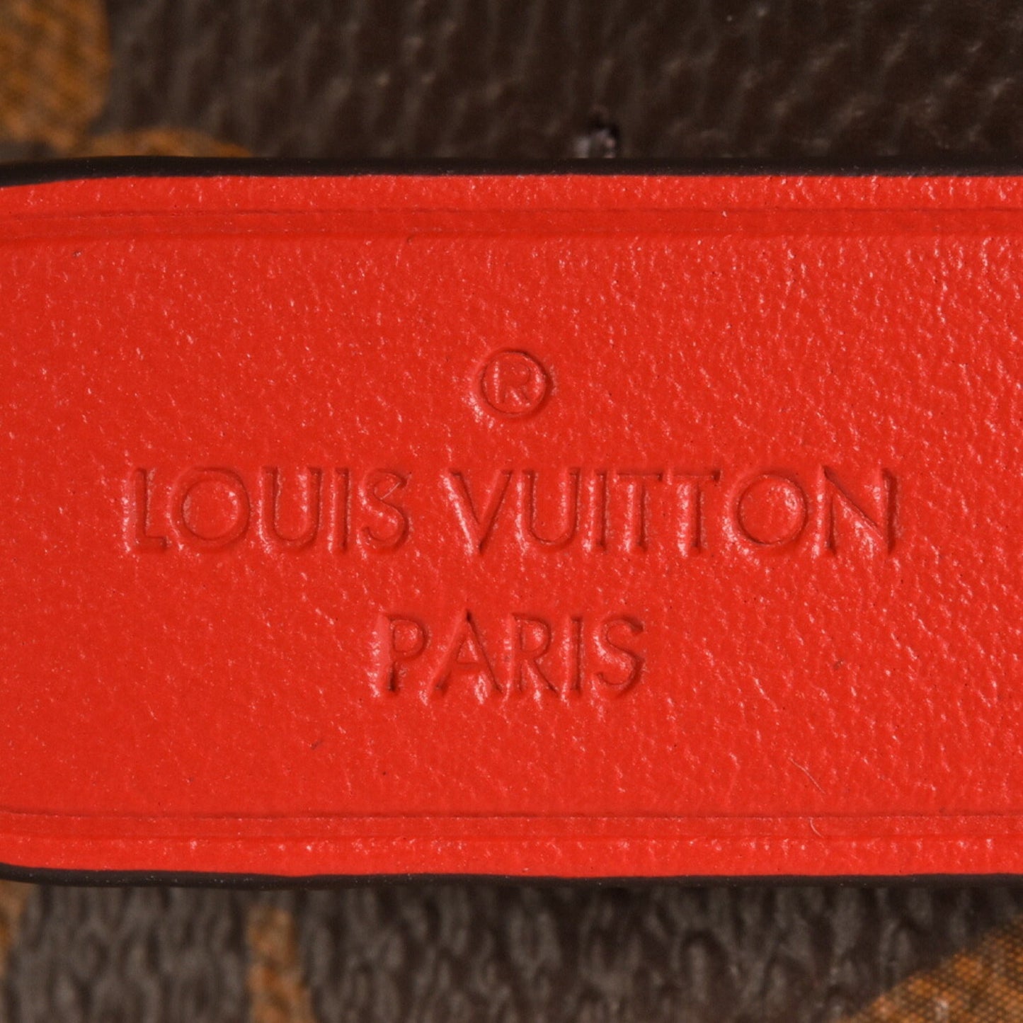 LOUIS VUITTON Neonoe Strap Shoulder Bag Monogram Canvas Coquelicot M44021