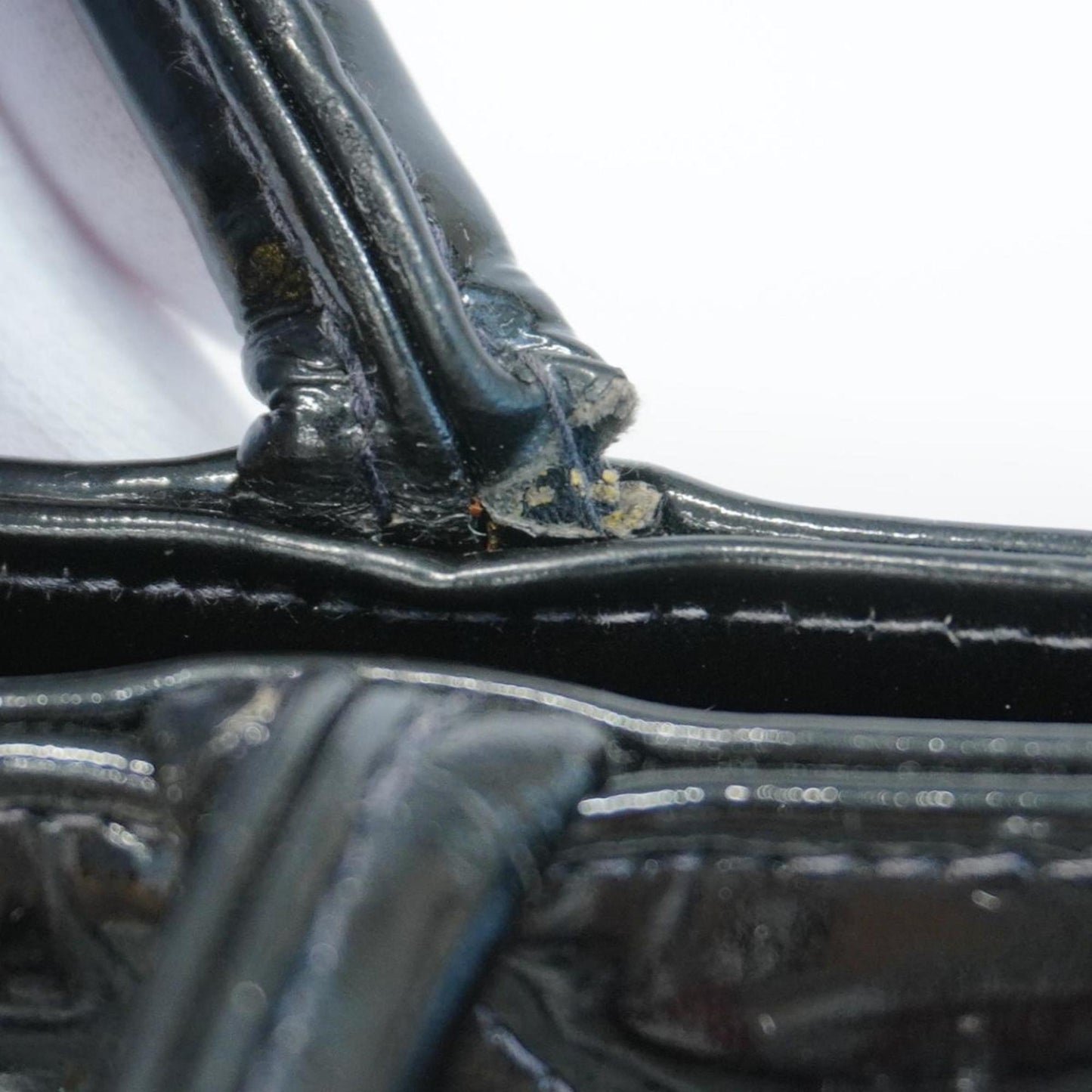 Chanel Tote Bag, Reproduction Tote, Patent Leather, Black, Women's