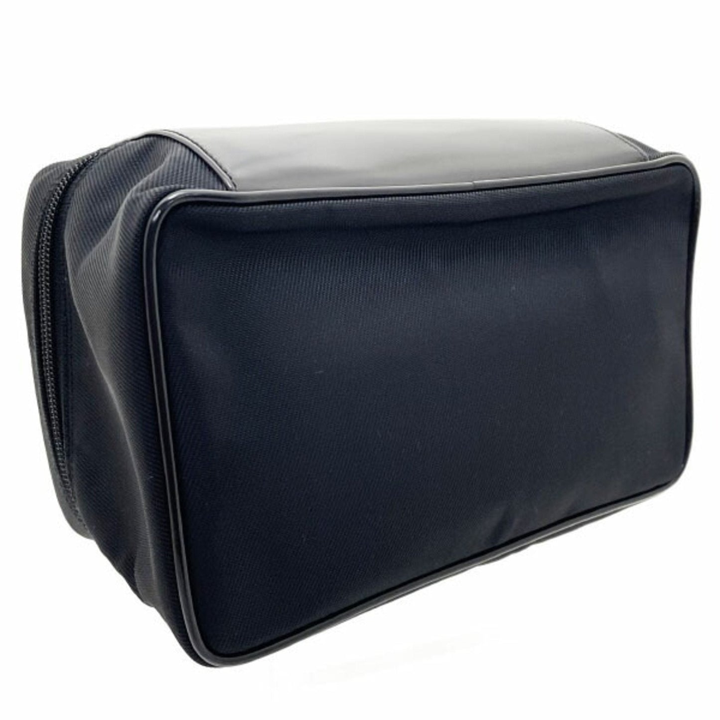 Gucci Bamboo Black Leather Handbag Vanity Bag