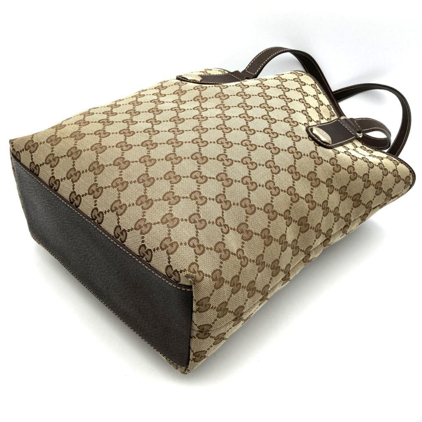 Gucci Brown Gg Canvas Tote Bag