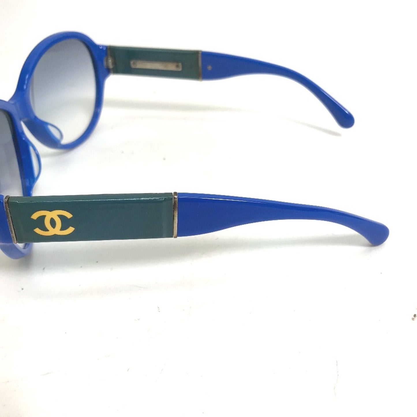 Chanel glasses glasses glasses CC Mark sunglasses blue