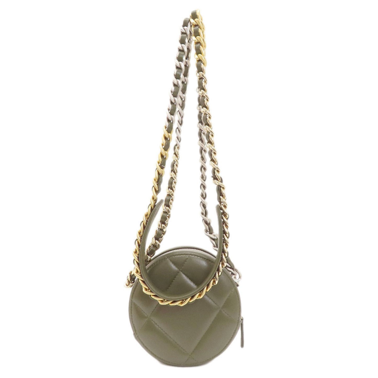 Chanel AP0945 19 Chain Shoulder Coco Mark Bag Lambskin Women's