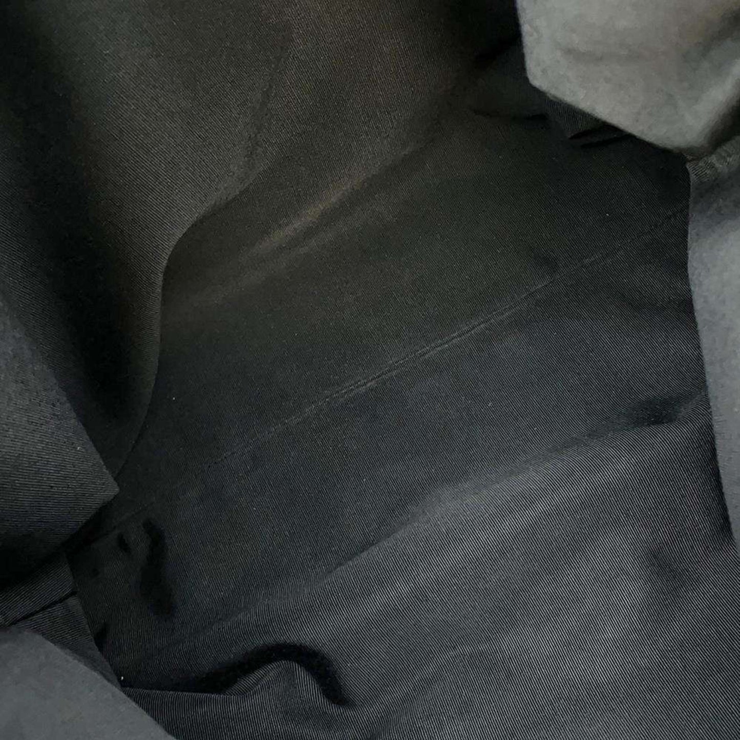 Chanel Tote Bag Coco Mark Wood Grain Plastic Chain A14202 CHANEL Black Shoulder