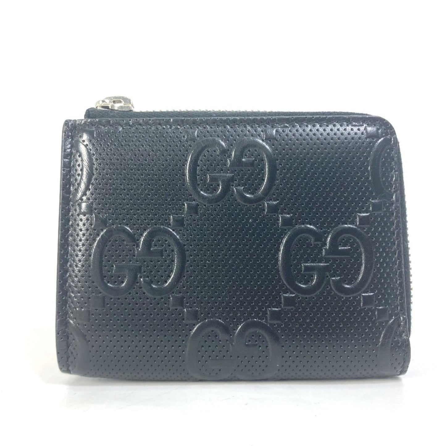 Gucci Black Leather Coin Purse/Coin Case ()
