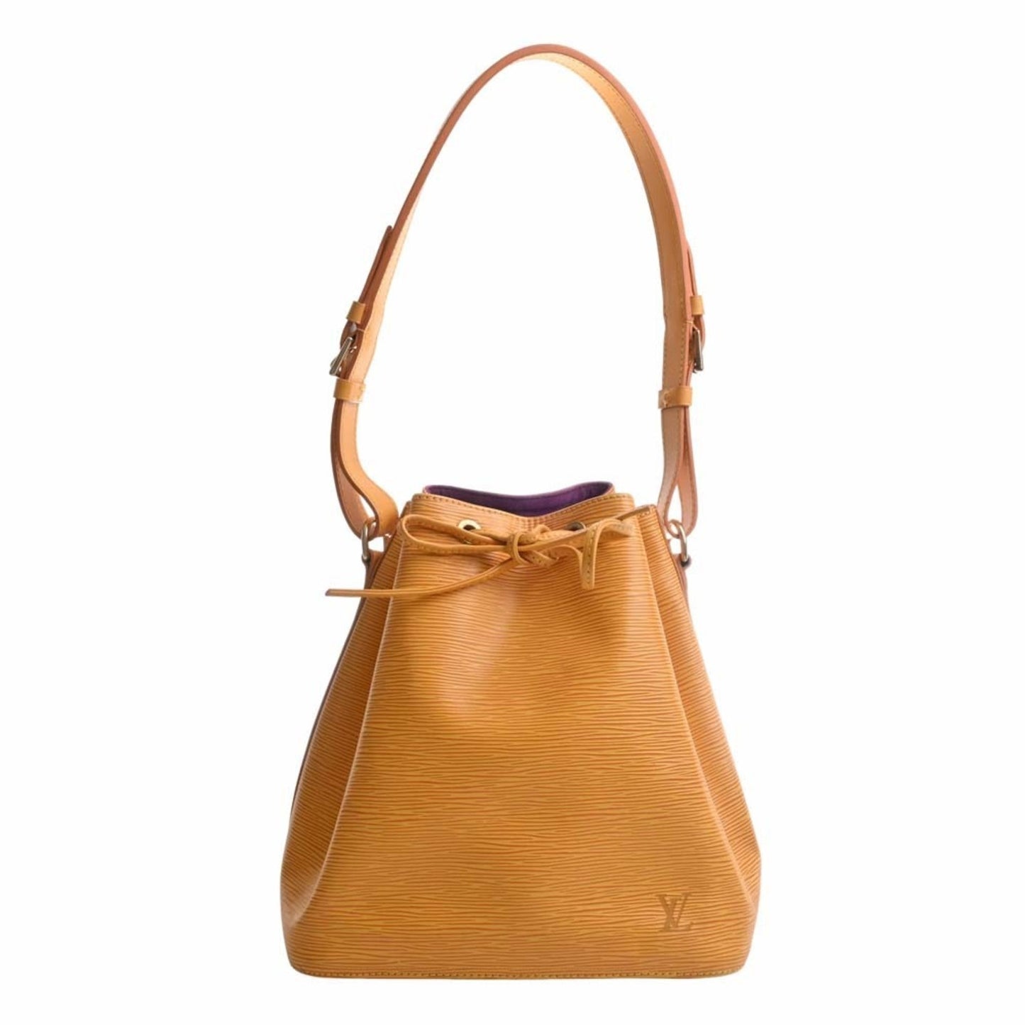 LOUIS VUITTON Epi Noe Shoulder Bag M44009 Yellow Ladies