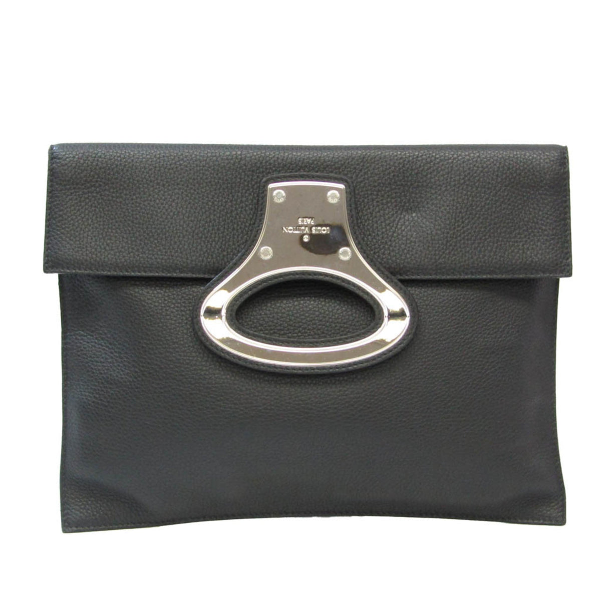 LOUIS VUITTON Taurillon Portfolio M48811 Men's Clutch Bag Noir