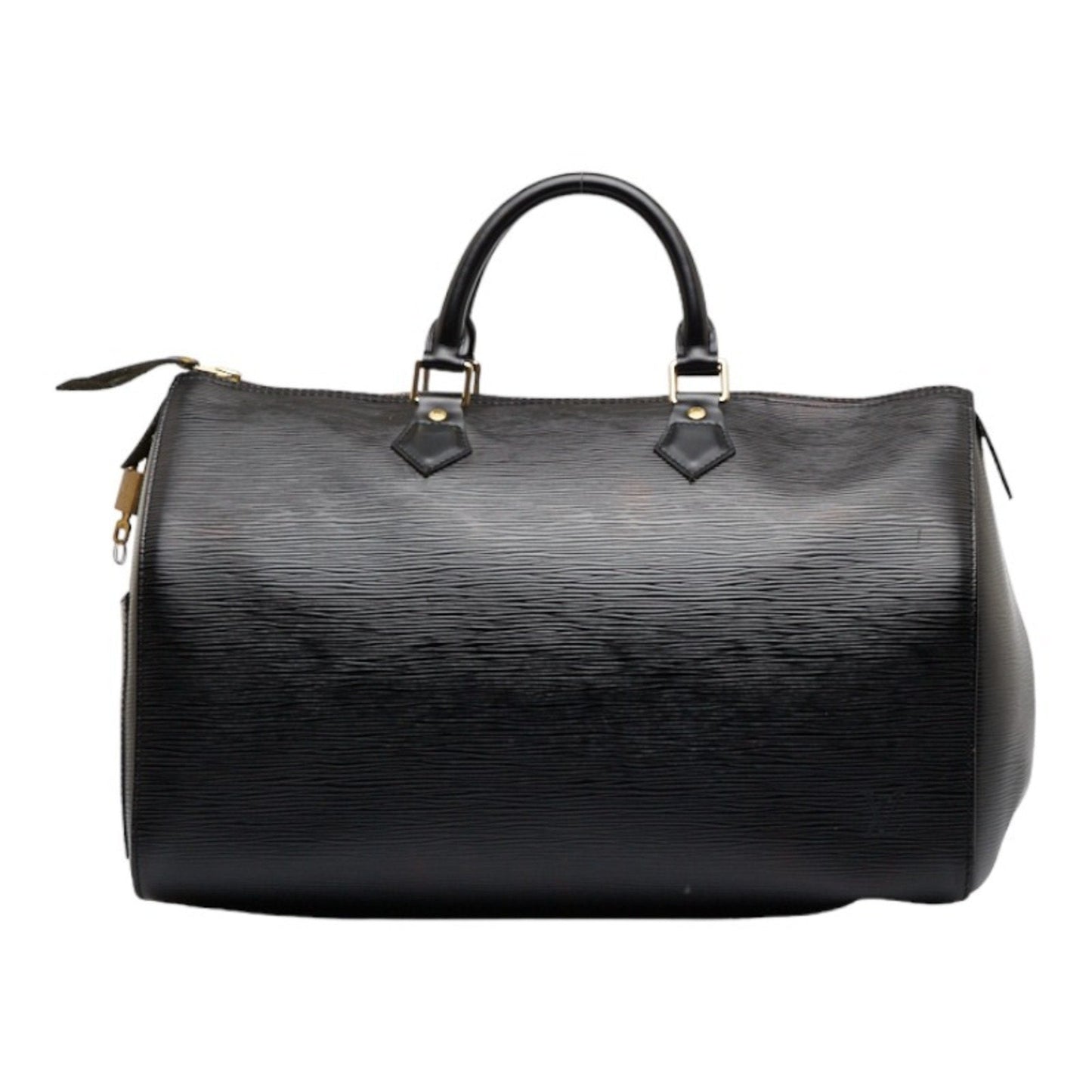 LOUIS VUITTON Epi Speedy 35 Handbag Boston Bag M42992 Noir Black Leather Ladies