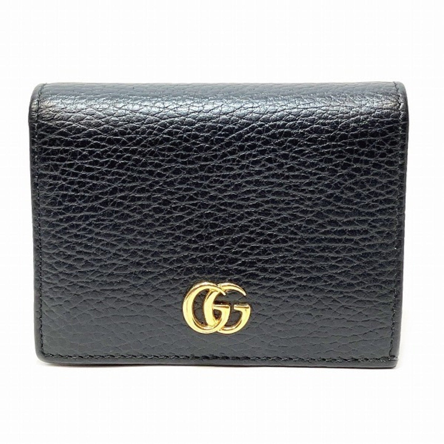 Gucci Black Leather Wallet (Bi-Fold) ()