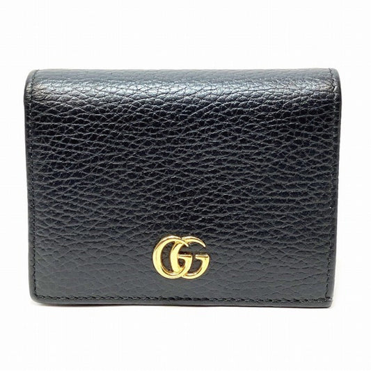 Gucci Black Leather Wallet (Bi-Fold) ()