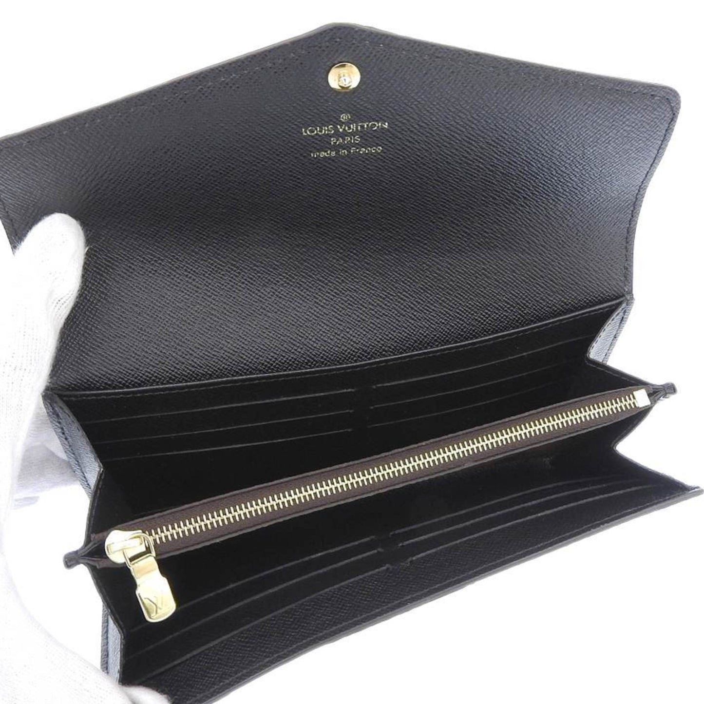 LOUIS VUITTON Monogram Giant Reverse Portefeuille Sarah Long Wallet M80726