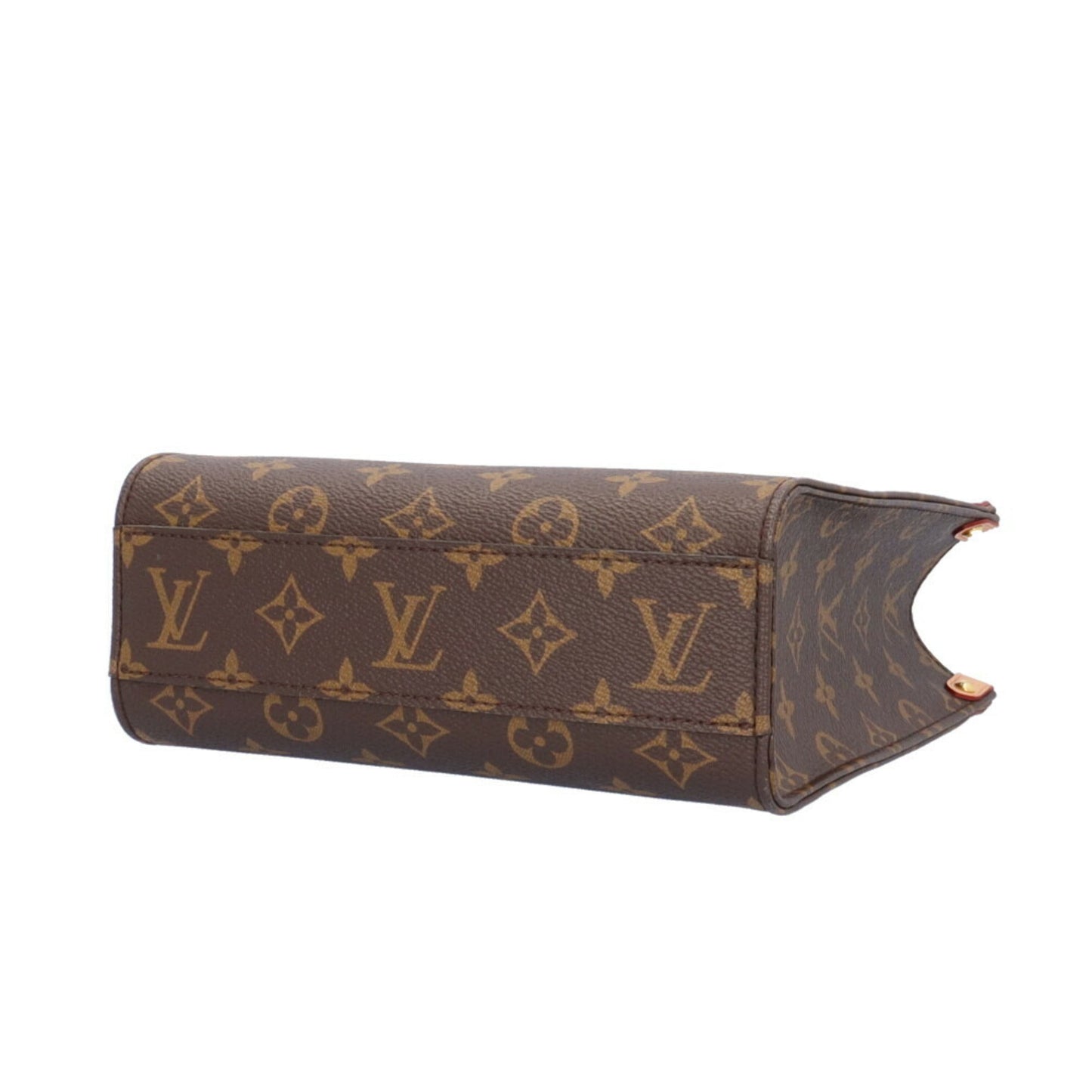 LOUIS VUITTON Petit Sac Pla BB Monogram Shoulder Bag Canvas M45847 Brown Women's
