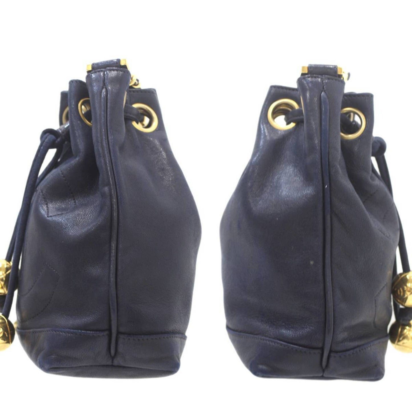 CHANEL Shoulder Bag Navy
