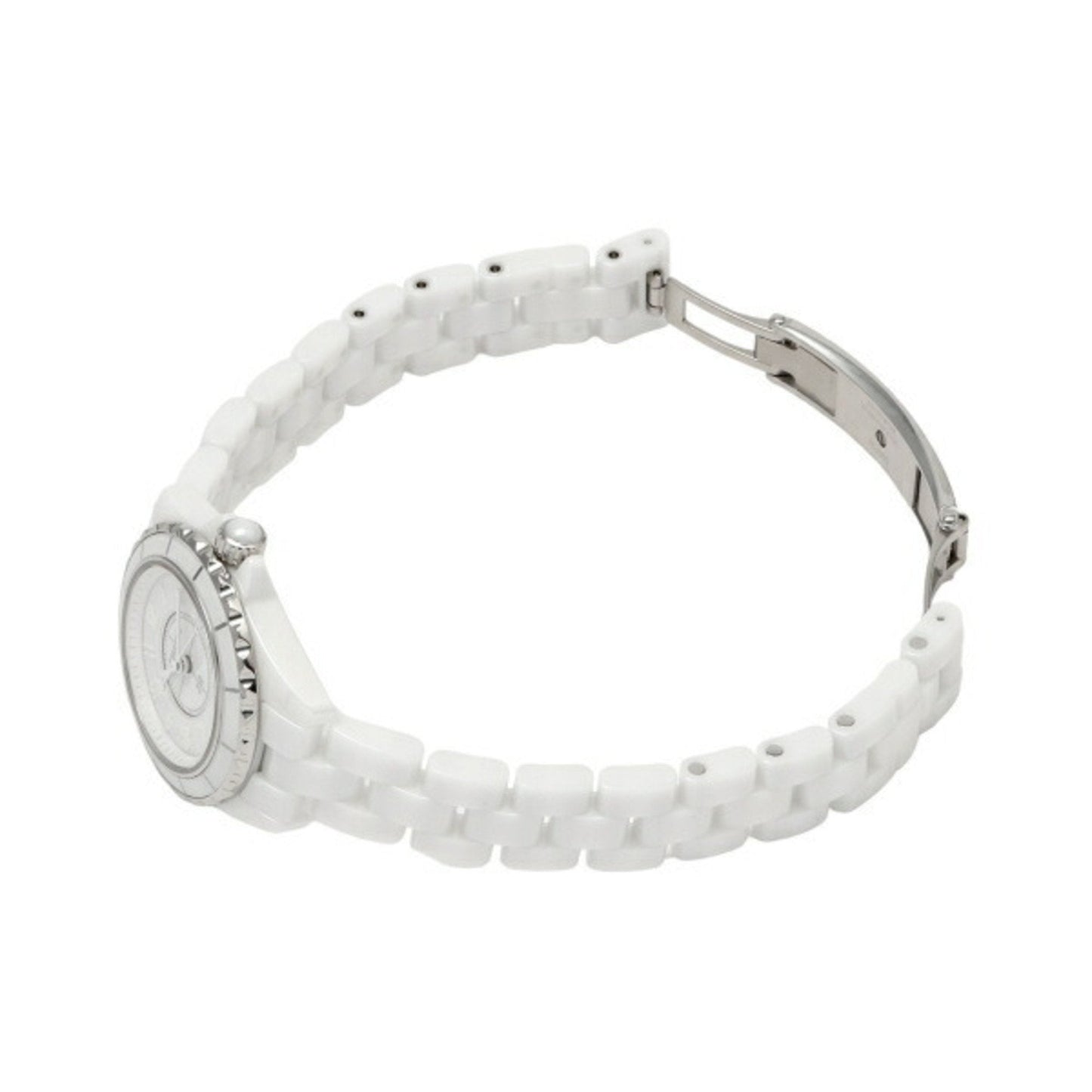 Chanel CHANEL J12 White Phantom World Limited 2000 H3705 Dial Watch Women's