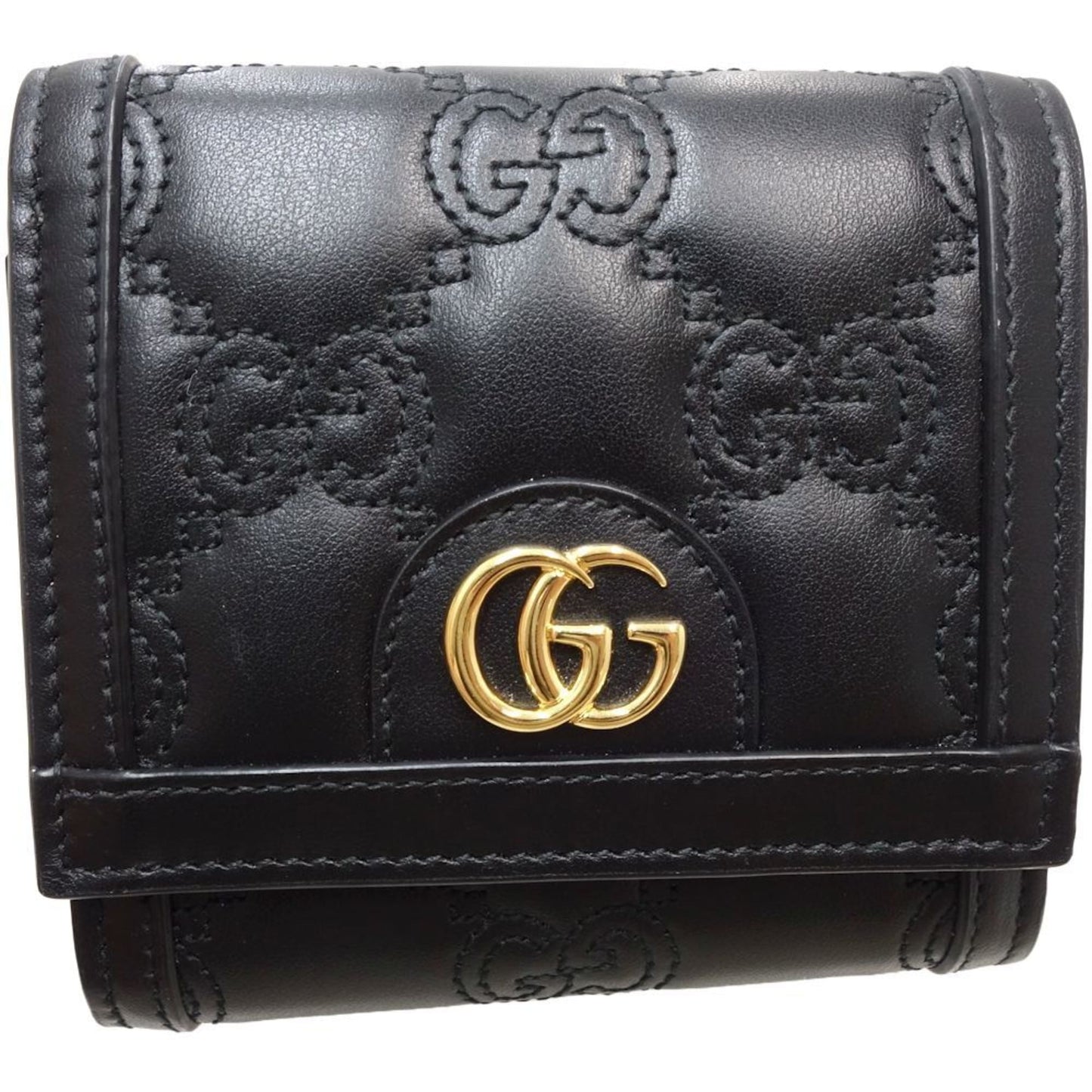 Gucci Black Leather Wallet (Bi-Fold)