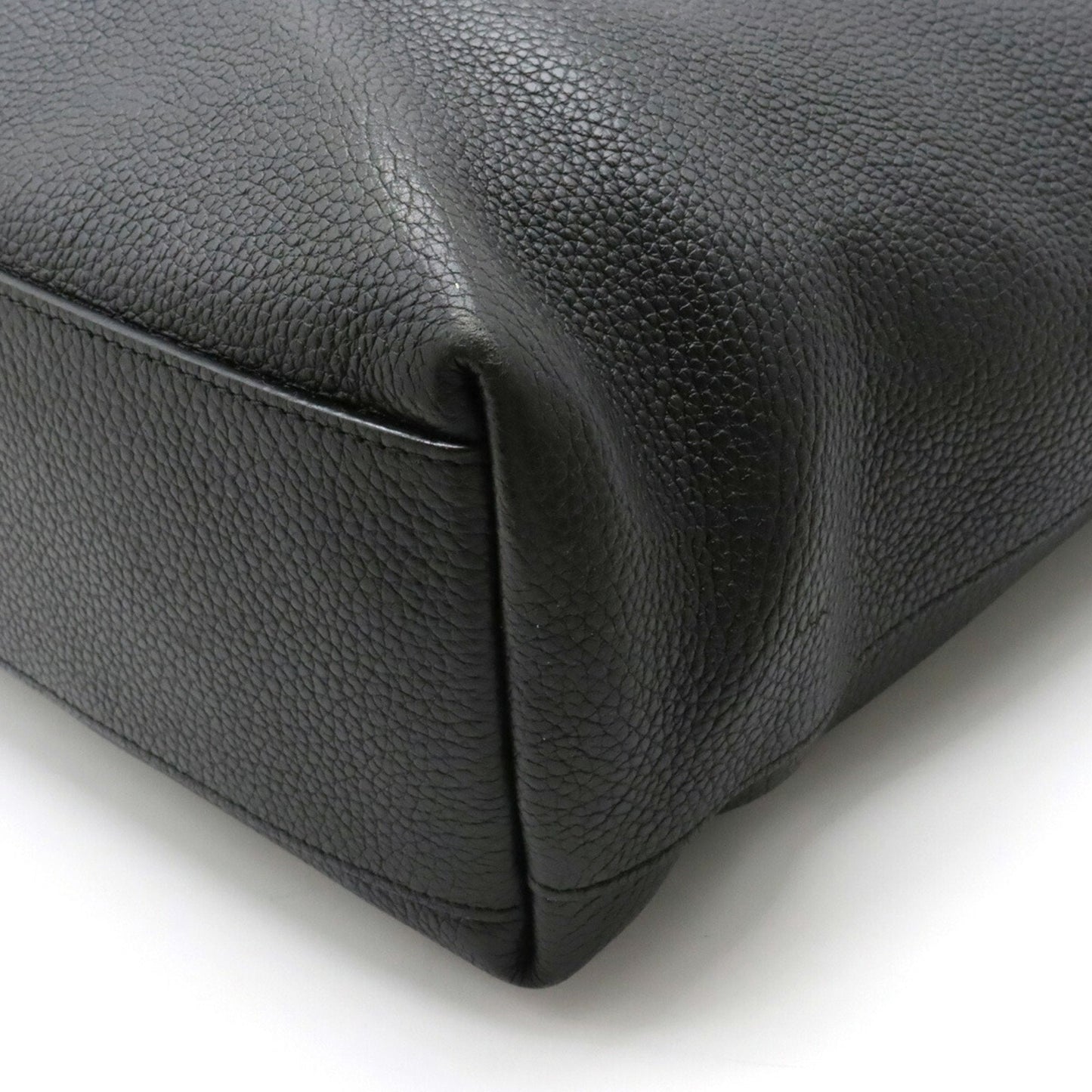 LOUIS VUITTON Cava Voyage Tote Bag Shoulder Taurillon Leather Noir Black M50086