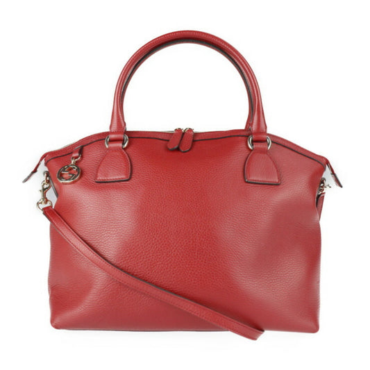 Gucci Red Color Handbag Shopping Bag Shoulder Bag Tote Bag ()