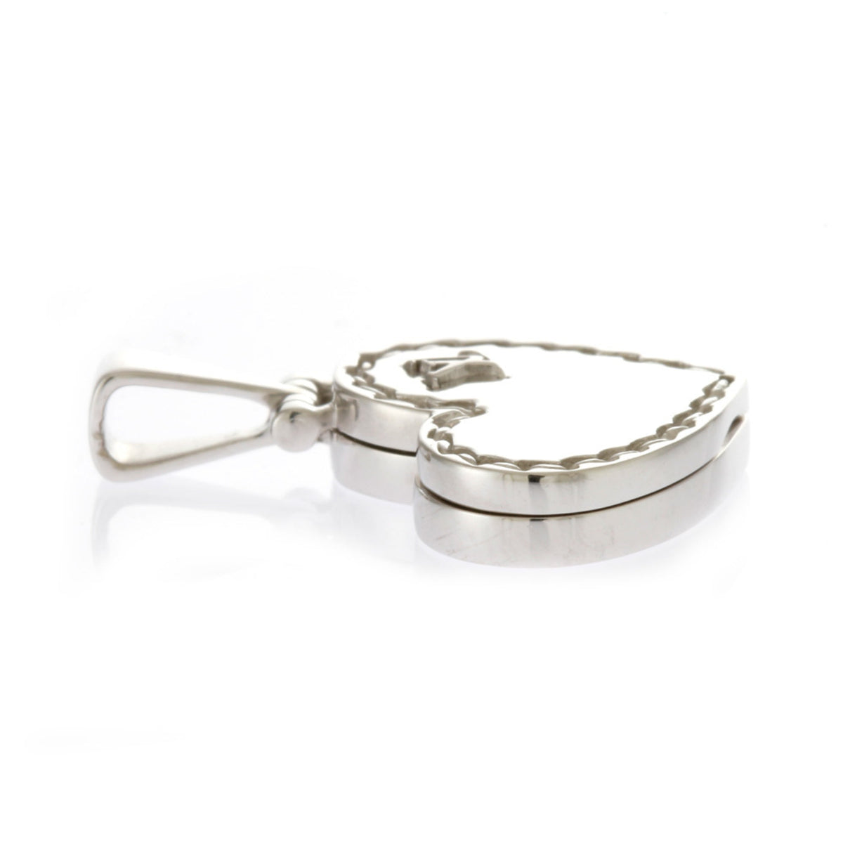 LOUIS VUITTON Pendantif Cool Heart Pendant Top K18 White Gold Women's