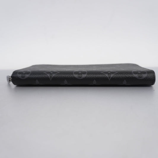 LOUIS VUITTONAuth  Monogram Eclipse Zippy Wallet Vertical M62295 Men's Wallet