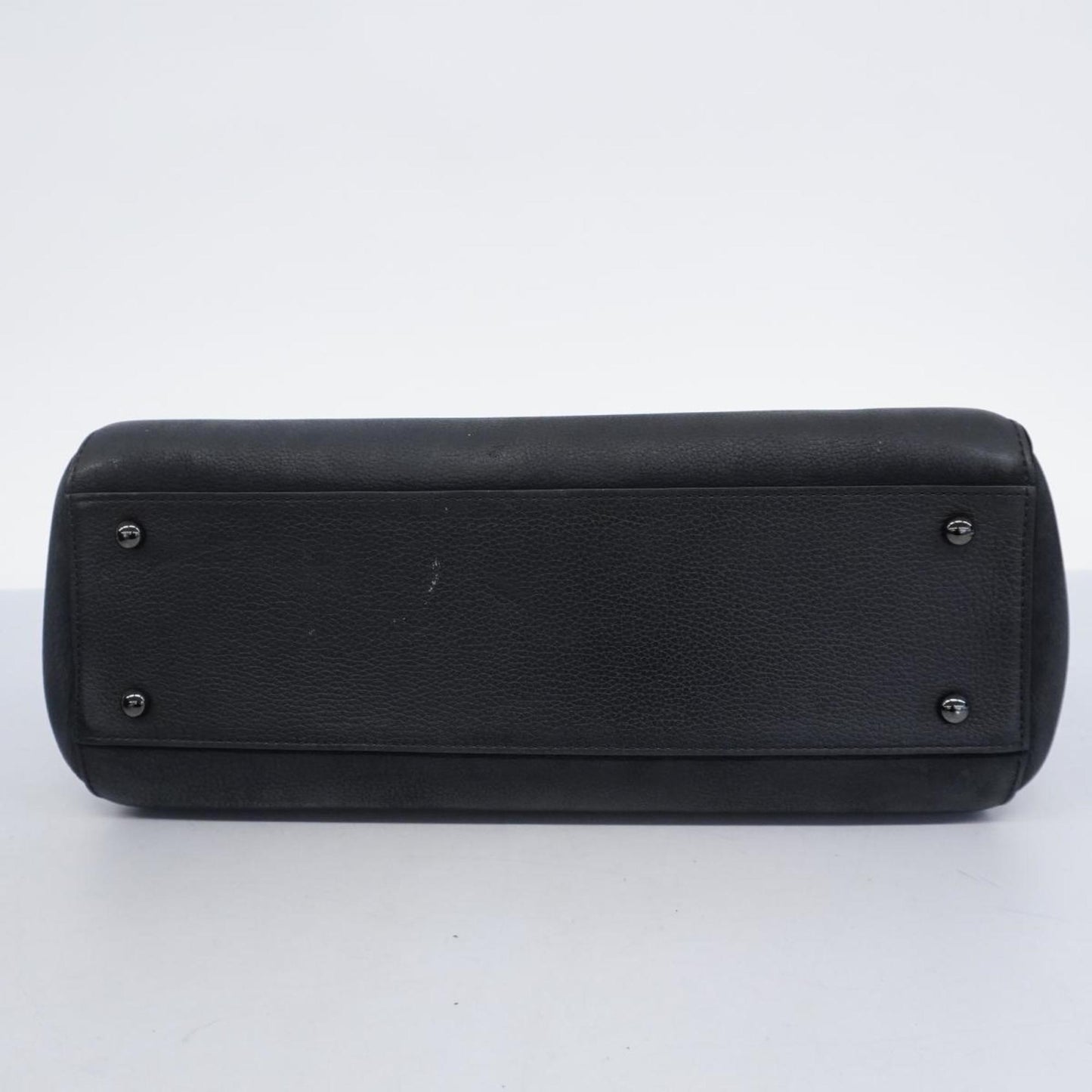 Chanel Tote Bag Executive Leather Black Women's