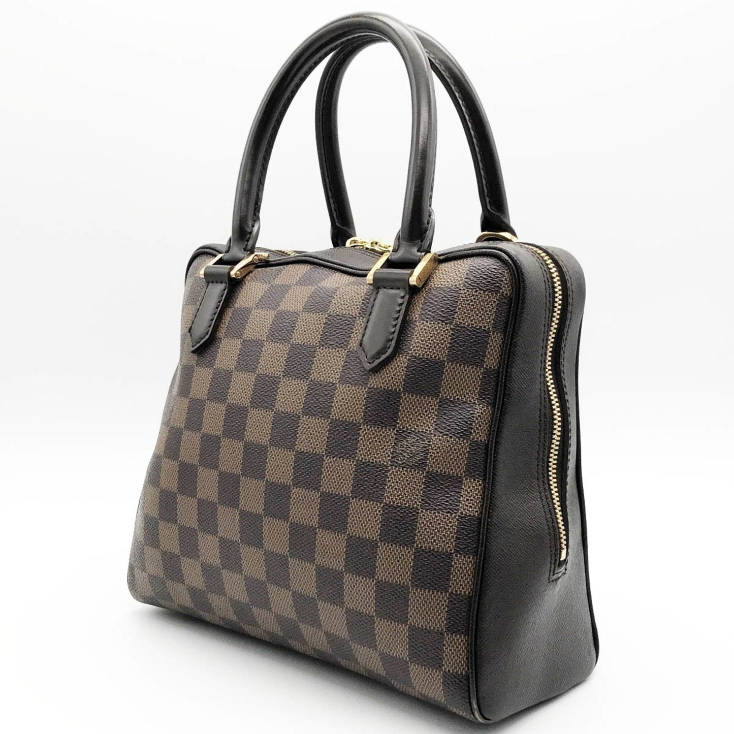 LOUIS VUITTON Brera Damier Tote Bag Handbag Brown PVC Women's Men's Fashion N51150